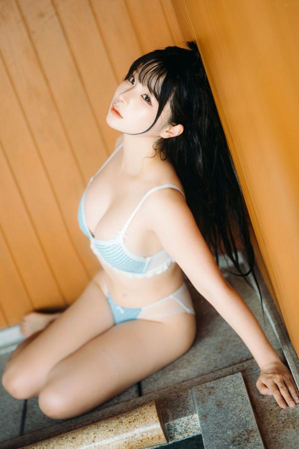 蠢沫沫  蠢沫沫-夏想-上 日系和服海边校服水疗比基尼性感写真第62张图片