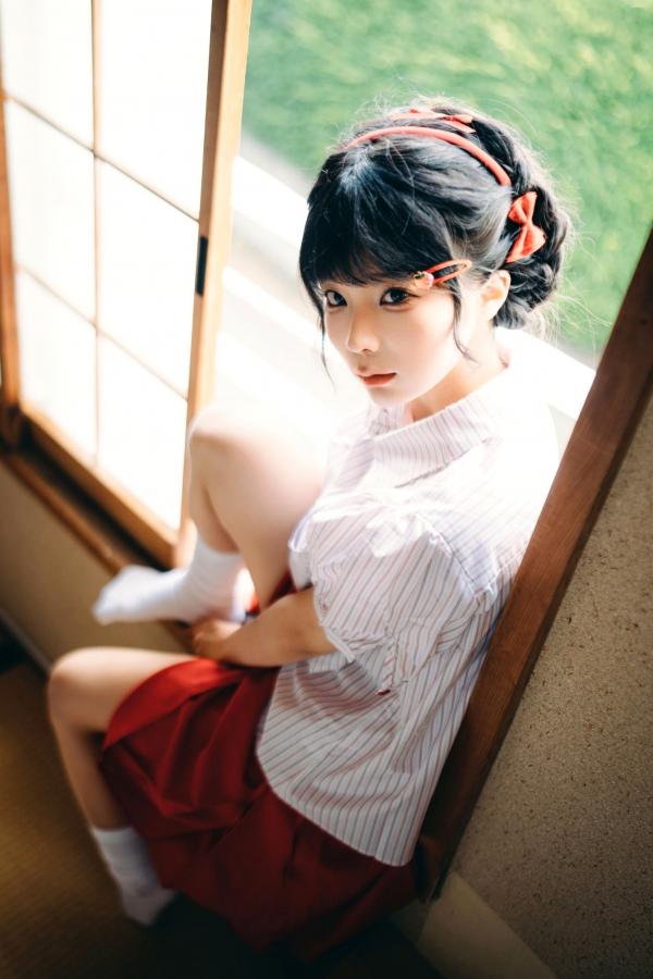 蠢沫沫  蠢沫沫-夏想-上 日系和服海边校服水疗比基尼性感写真第96张图片