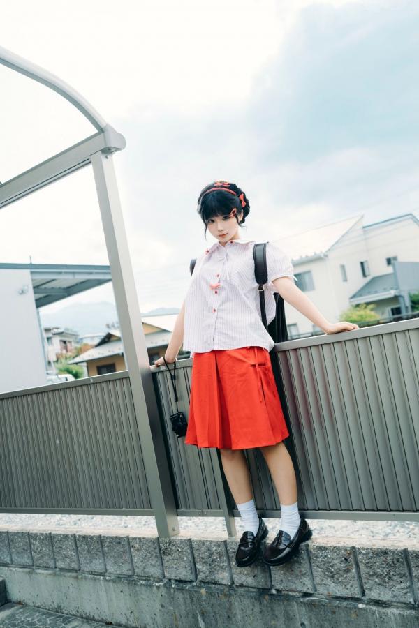 蠢沫沫  蠢沫沫-夏想-上 日系和服海边校服水疗比基尼性感写真第124张图片