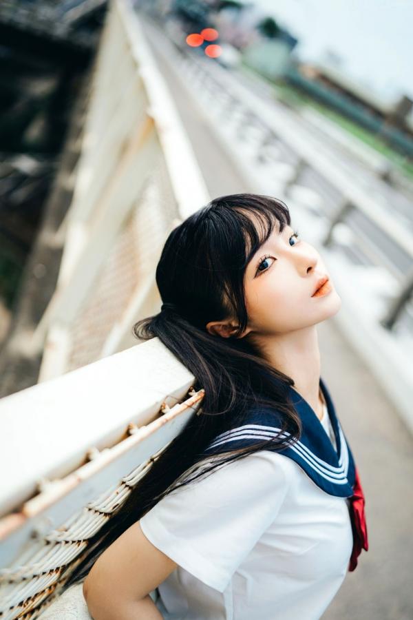 蠢沫沫  蠢沫沫-夏想-上 日系和服海边校服水疗比基尼性感写真第131张图片