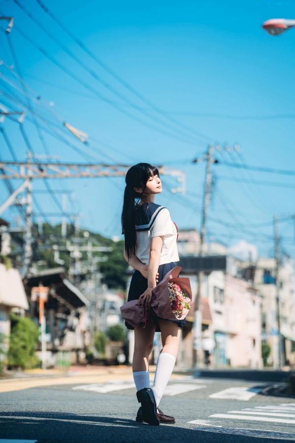 蠢沫沫  蠢沫沫-夏想-上 日系和服海边校服水疗比基尼性感写真第134张图片