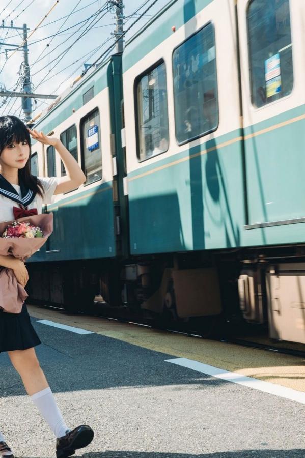 蠢沫沫  蠢沫沫-夏想-上 日系和服海边校服水疗比基尼性感写真第135张图片