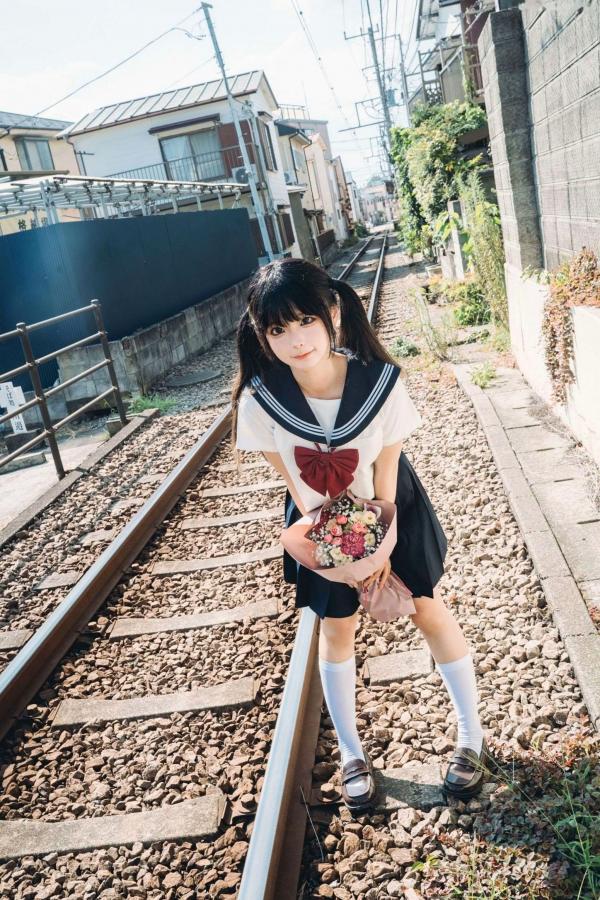 蠢沫沫  蠢沫沫-夏想-上 日系和服海边校服水疗比基尼性感写真第136张图片