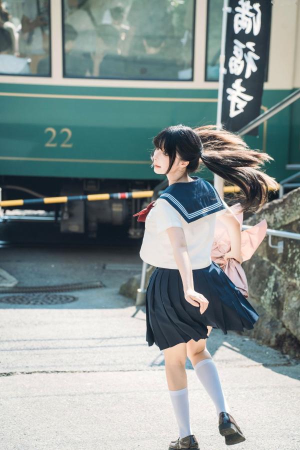 蠢沫沫  蠢沫沫-夏想-上 日系和服海边校服水疗比基尼性感写真第137张图片