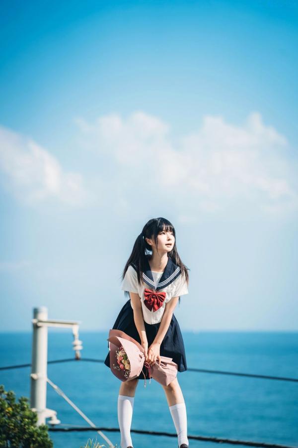 蠢沫沫  蠢沫沫-夏想-上 日系和服海边校服水疗比基尼性感写真第145张图片