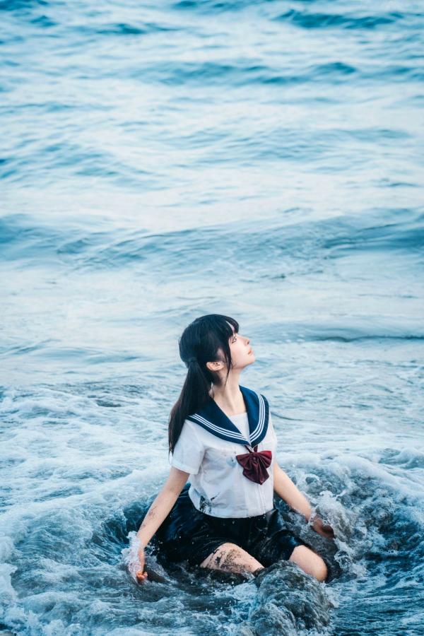蠢沫沫  蠢沫沫-夏想-上 日系和服海边校服水疗比基尼性感写真第156张图片