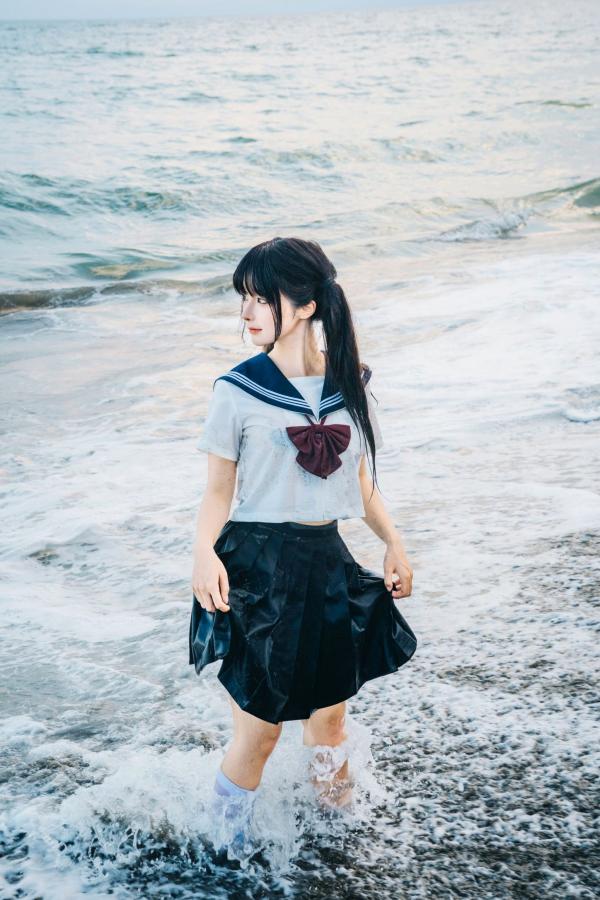蠢沫沫  蠢沫沫-夏想-上 日系和服海边校服水疗比基尼性感写真第159张图片