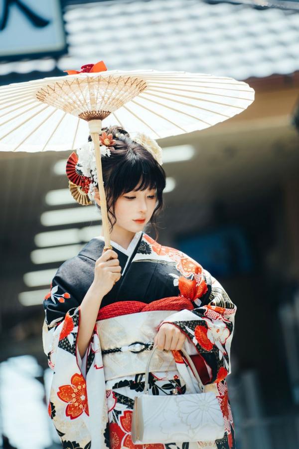 蠢沫沫  蠢沫沫-夏想-上 日系和服海边校服水疗比基尼性感写真第165张图片