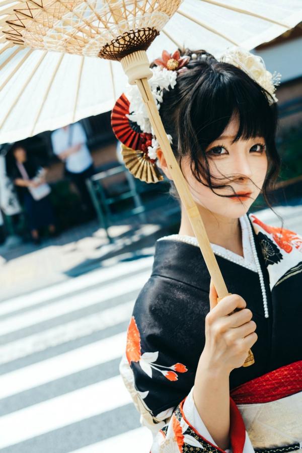 蠢沫沫  蠢沫沫-夏想-上 日系和服海边校服水疗比基尼性感写真第168张图片