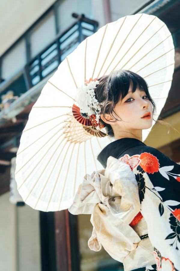 蠢沫沫  蠢沫沫-夏想-上 日系和服海边校服水疗比基尼性感写真第173张图片