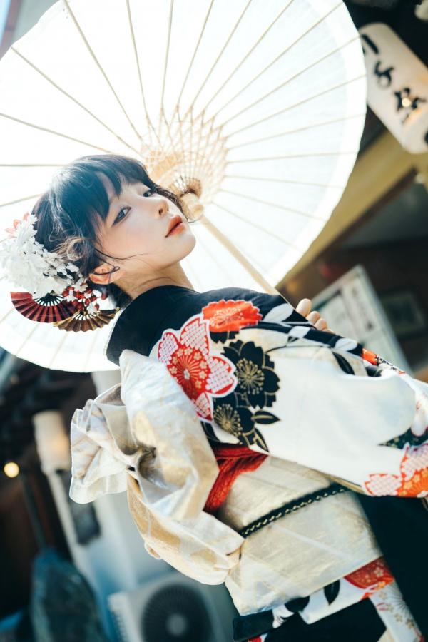 蠢沫沫  蠢沫沫-夏想-上 日系和服海边校服水疗比基尼性感写真第174张图片