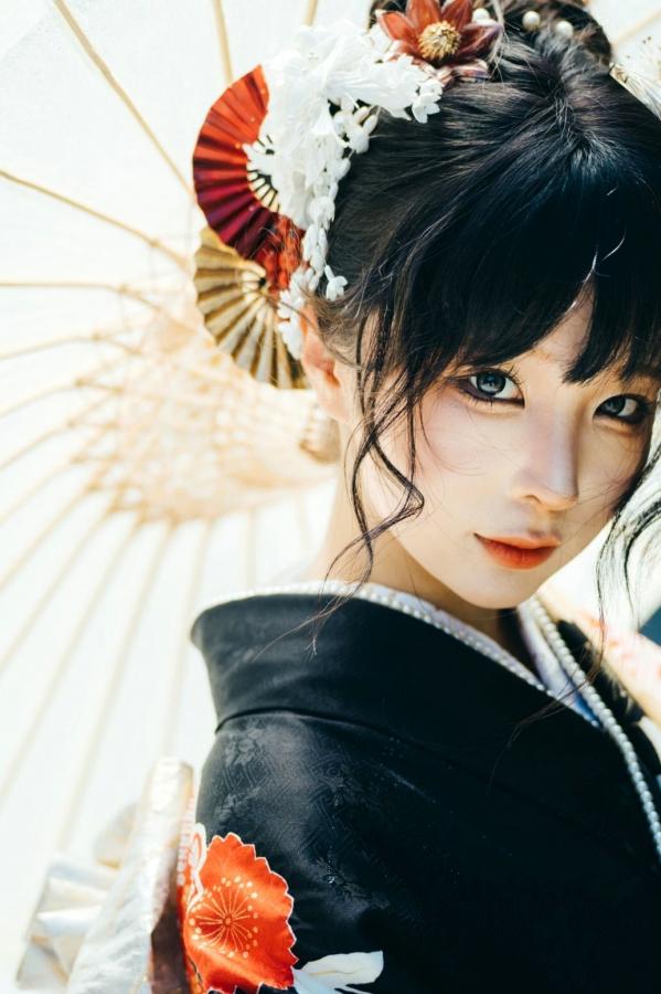 蠢沫沫  蠢沫沫-夏想-上 日系和服海边校服水疗比基尼性感写真第176张图片