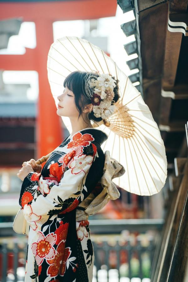 蠢沫沫  蠢沫沫-夏想-上 日系和服海边校服水疗比基尼性感写真第193张图片