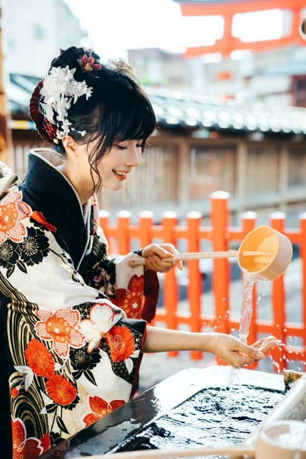 蠢沫沫  蠢沫沫-夏想-上 日系和服海边校服水疗比基尼性感写真第196张图片
