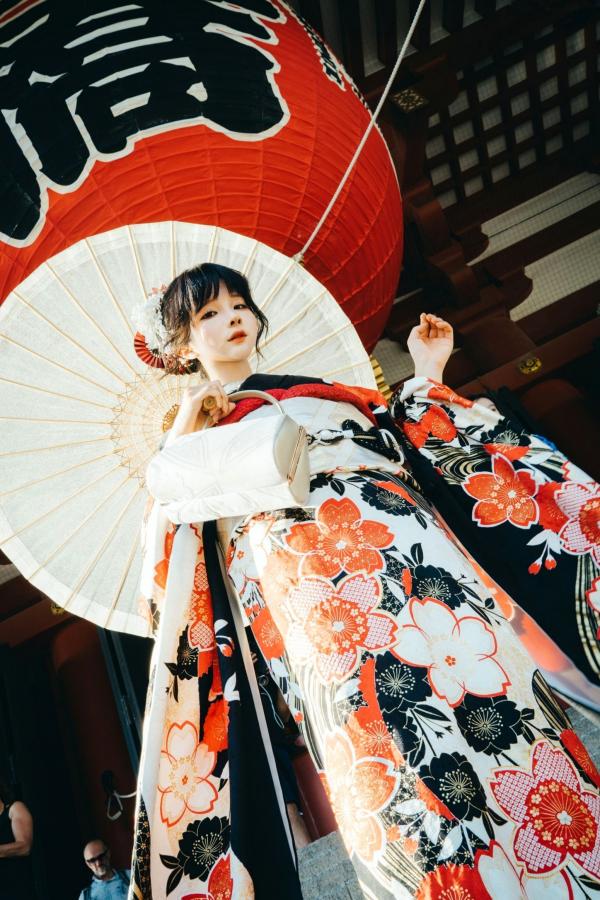 蠢沫沫  蠢沫沫-夏想-上 日系和服海边校服水疗比基尼性感写真第197张图片