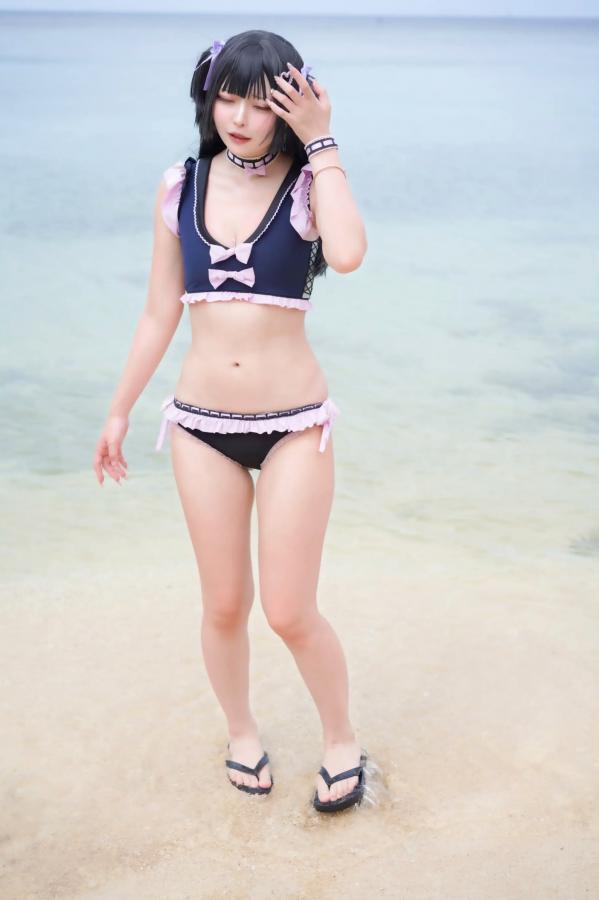   (Cosplay) Natsume Tsunari 夏目つなり - Formidable’s Double Assault [238P] 海边泳装Cosplay写真 萌系性感沙滩比基尼第1张图片