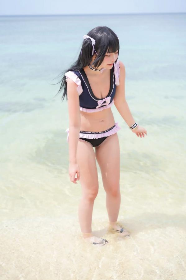   (Cosplay) Natsume Tsunari 夏目つなり - Formidable’s Double Assault [238P] 海边泳装Cosplay写真 萌系性感沙滩比基尼第4张图片
