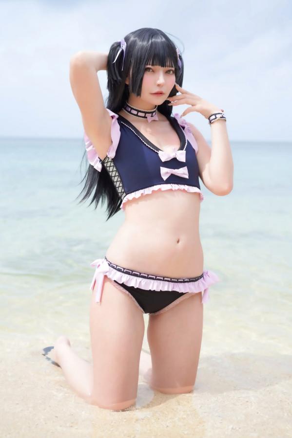   (Cosplay) Natsume Tsunari 夏目つなり - Formidable’s Double Assault [238P] 海边泳装Cosplay写真 萌系性感沙滩比基尼第5张图片