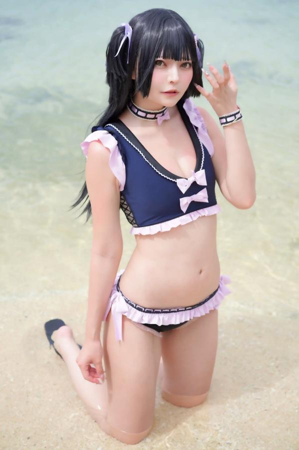   (Cosplay) Natsume Tsunari 夏目つなり - Formidable’s Double Assault [238P] 海边泳装Cosplay写真 萌系性感沙滩比基尼第9张图片