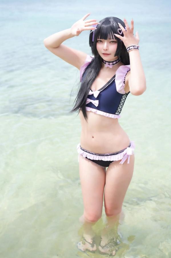   (Cosplay) Natsume Tsunari 夏目つなり - Formidable’s Double Assault [238P] 海边泳装Cosplay写真 萌系性感沙滩比基尼第13张图片