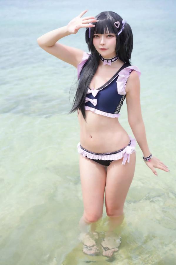   (Cosplay) Natsume Tsunari 夏目つなり - Formidable’s Double Assault [238P] 海边泳装Cosplay写真 萌系性感沙滩比基尼第14张图片