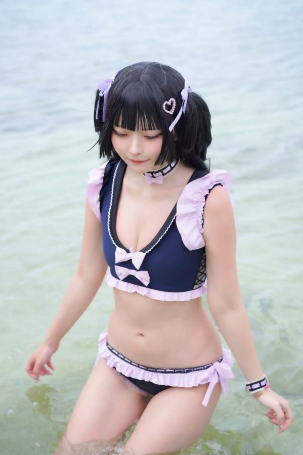   (Cosplay) Natsume Tsunari 夏目つなり - Formidable’s Double Assault [238P] 海边泳装Cosplay写真 萌系性感沙滩比基尼第15张图片