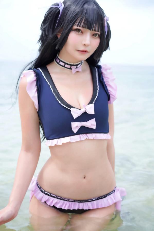   (Cosplay) Natsume Tsunari 夏目つなり - Formidable’s Double Assault [238P] 海边泳装Cosplay写真 萌系性感沙滩比基尼第16张图片