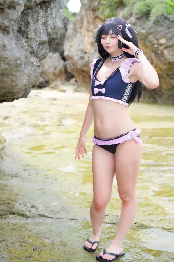   (Cosplay) Natsume Tsunari 夏目つなり - Formidable’s Double Assault [238P] 海边泳装Cosplay写真 萌系性感沙滩比基尼第22张图片