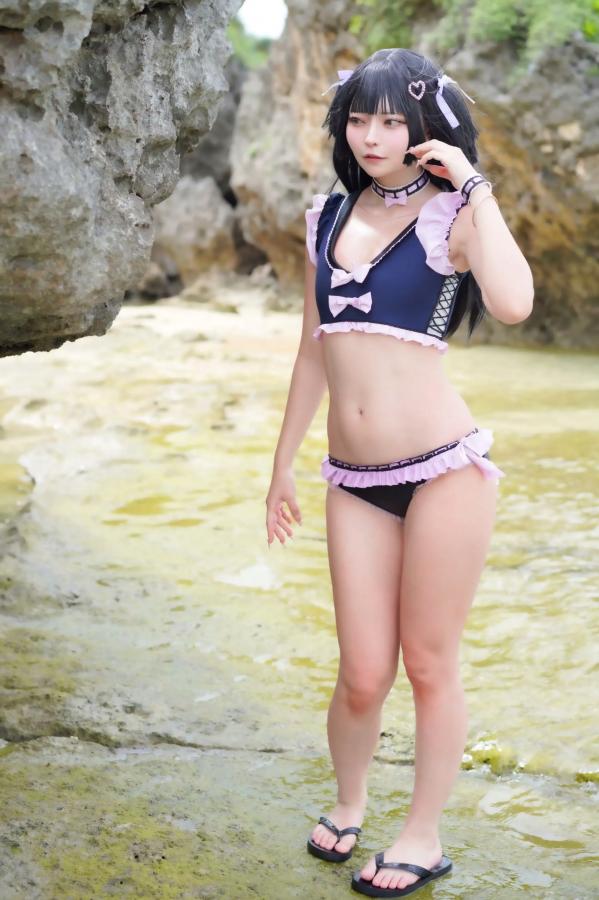   (Cosplay) Natsume Tsunari 夏目つなり - Formidable’s Double Assault [238P] 海边泳装Cosplay写真 萌系性感沙滩比基尼第23张图片