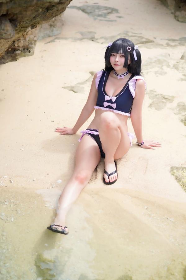   (Cosplay) Natsume Tsunari 夏目つなり - Formidable’s Double Assault [238P] 海边泳装Cosplay写真 萌系性感沙滩比基尼第25张图片