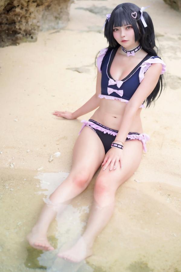   (Cosplay) Natsume Tsunari 夏目つなり - Formidable’s Double Assault [238P] 海边泳装Cosplay写真 萌系性感沙滩比基尼第37张图片