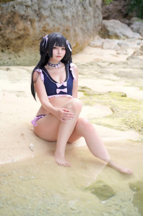   (Cosplay) Natsume Tsunari 夏目つなり - Formidable’s Double Assault [238P] 海边泳装Cosplay写真 萌系性感沙滩比基尼第38张图片
