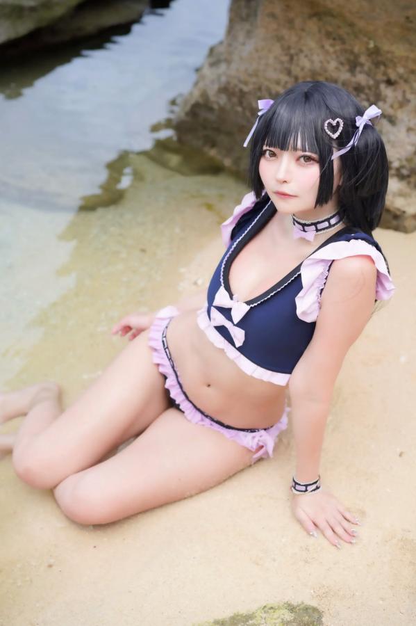   (Cosplay) Natsume Tsunari 夏目つなり - Formidable’s Double Assault [238P] 海边泳装Cosplay写真 萌系性感沙滩比基尼第51张图片