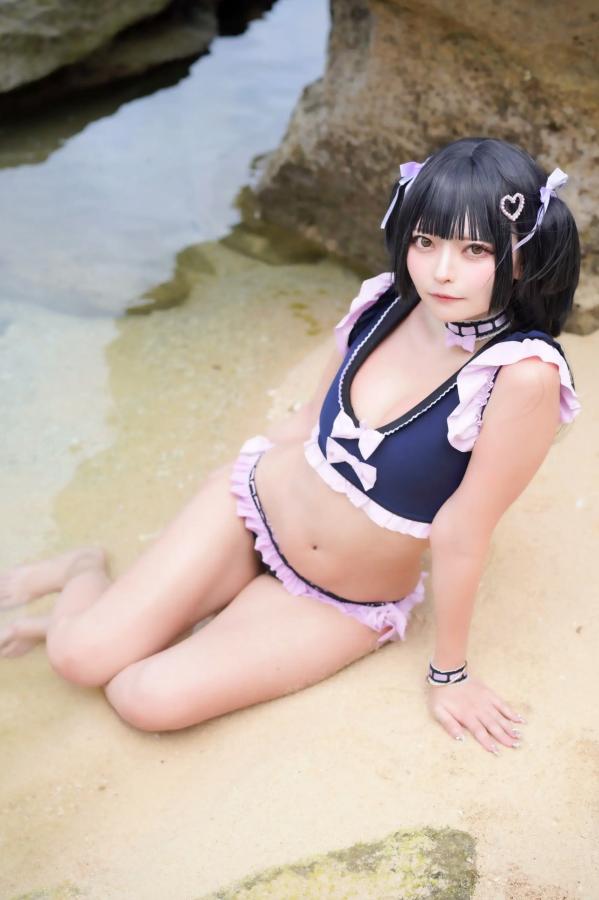   (Cosplay) Natsume Tsunari 夏目つなり - Formidable’s Double Assault [238P] 海边泳装Cosplay写真 萌系性感沙滩比基尼第52张图片