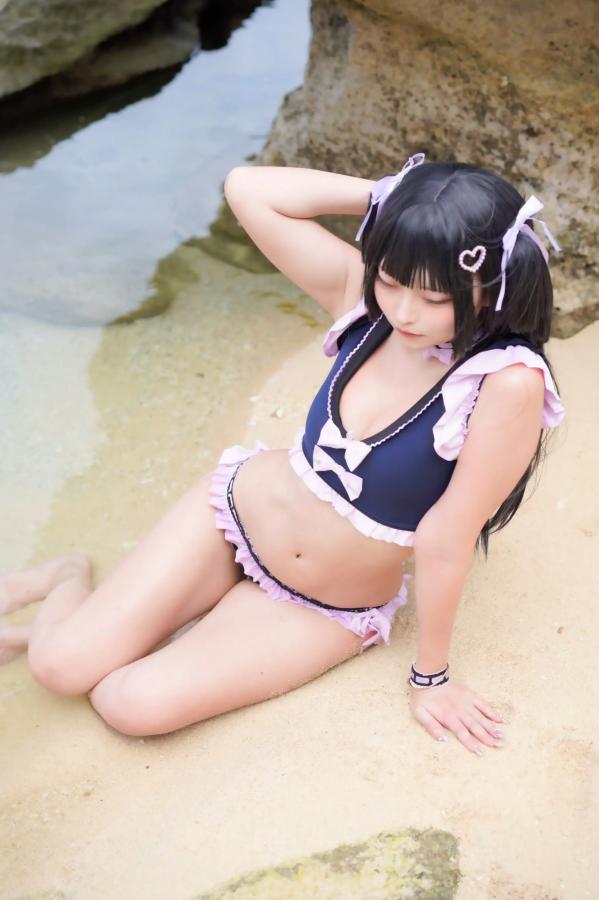   (Cosplay) Natsume Tsunari 夏目つなり - Formidable’s Double Assault [238P] 海边泳装Cosplay写真 萌系性感沙滩比基尼第53张图片