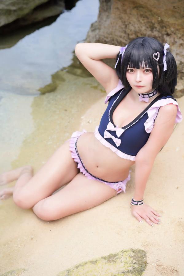   (Cosplay) Natsume Tsunari 夏目つなり - Formidable’s Double Assault [238P] 海边泳装Cosplay写真 萌系性感沙滩比基尼第54张图片