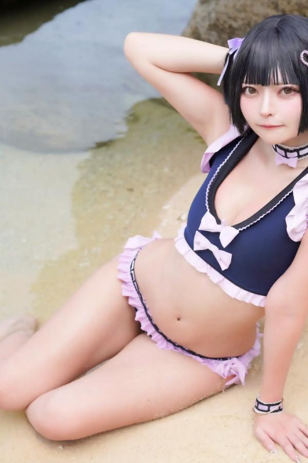   (Cosplay) Natsume Tsunari 夏目つなり - Formidable’s Double Assault [238P] 海边泳装Cosplay写真 萌系性感沙滩比基尼第56张图片