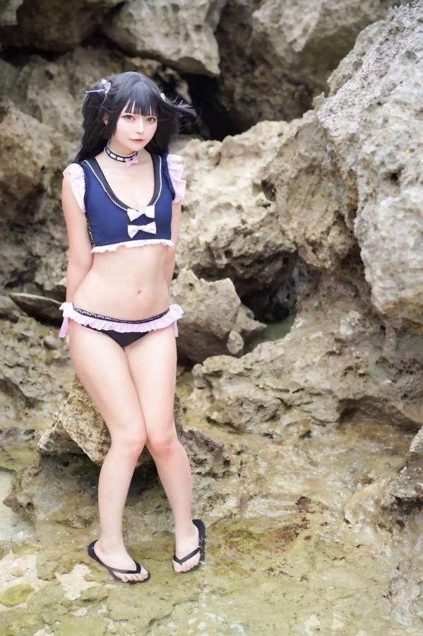   (Cosplay) Natsume Tsunari 夏目つなり - Formidable’s Double Assault [238P] 海边泳装Cosplay写真 萌系性感沙滩比基尼第61张图片