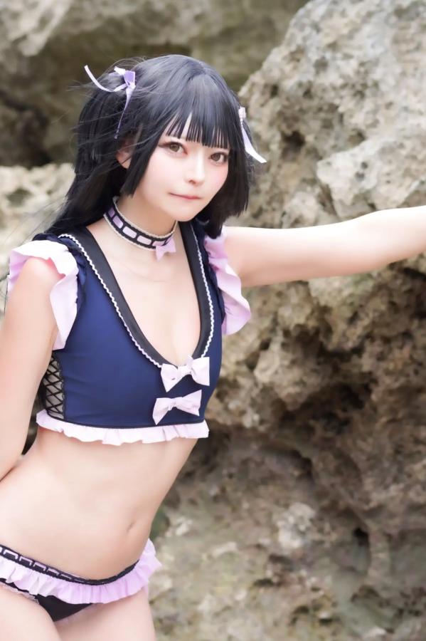   (Cosplay) Natsume Tsunari 夏目つなり - Formidable’s Double Assault [238P] 海边泳装Cosplay写真 萌系性感沙滩比基尼第63张图片