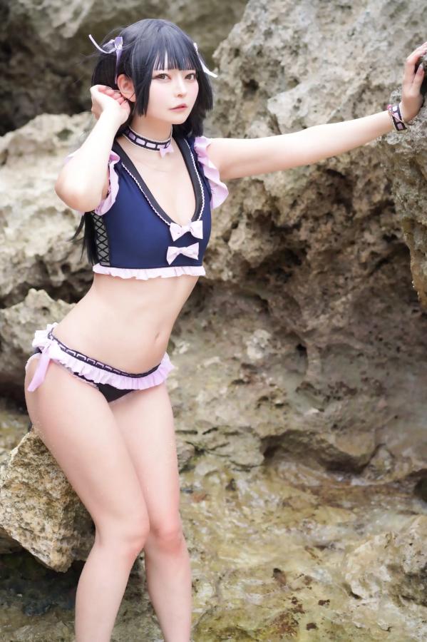   (Cosplay) Natsume Tsunari 夏目つなり - Formidable’s Double Assault [238P] 海边泳装Cosplay写真 萌系性感沙滩比基尼第66张图片