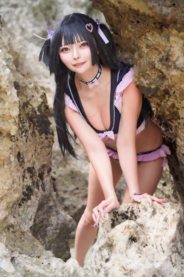  (Cosplay) Natsume Tsunari 夏目つなり - Formidable’s Double Assault [238P] 海边泳装Cosplay写真 萌系性感沙滩比基尼第70张图片