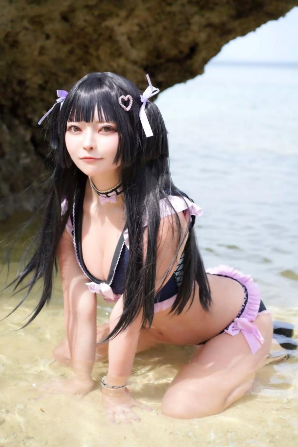   (Cosplay) Natsume Tsunari 夏目つなり - Formidable’s Double Assault [238P] 海边泳装Cosplay写真 萌系性感沙滩比基尼第96张图片