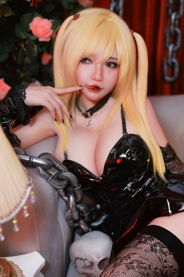   Potato-Godzilla-Misa-Amane-死亡笔记-弥海砂 暗黑哥特风性感COS角色扮演私房写真第48张图片