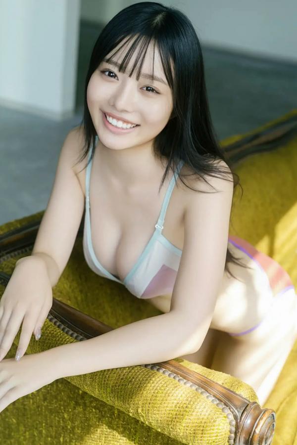   高鶴桃羽 - ラブリースワン vol.2 清新纯欲白色比基尼家居私房写真第41张图片