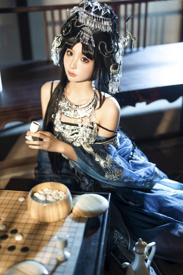   蠢沫沫《作品2》古风韵味与蕾丝私房性感角色扮演写真第14张图片