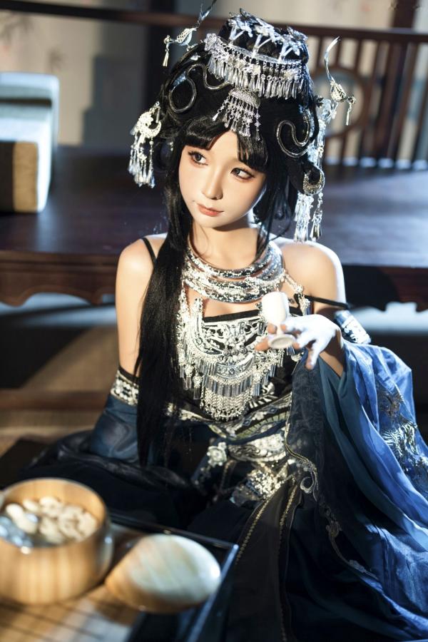   蠢沫沫《作品2》古风韵味与蕾丝私房性感角色扮演写真第15张图片