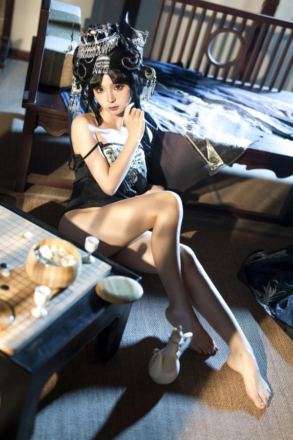   蠢沫沫《作品2》古风韵味与蕾丝私房性感角色扮演写真第20张图片