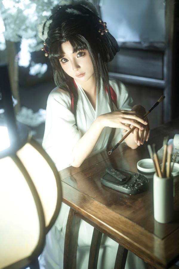   蠢沫沫《作品2》古风韵味与蕾丝私房性感角色扮演写真第23张图片