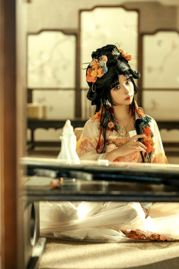   蠢沫沫《作品2》古风韵味与蕾丝私房性感角色扮演写真第32张图片