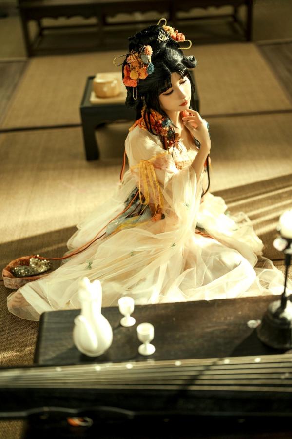   蠢沫沫《作品2》古风韵味与蕾丝私房性感角色扮演写真第35张图片